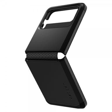 Spigen Samsung Galaxy Z Flip 3 Kuori Tough Armor Musta