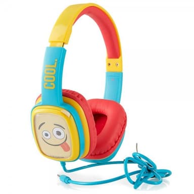 Emoji On-Ear Kuulokkeet Junior Flip n Switch Sininen