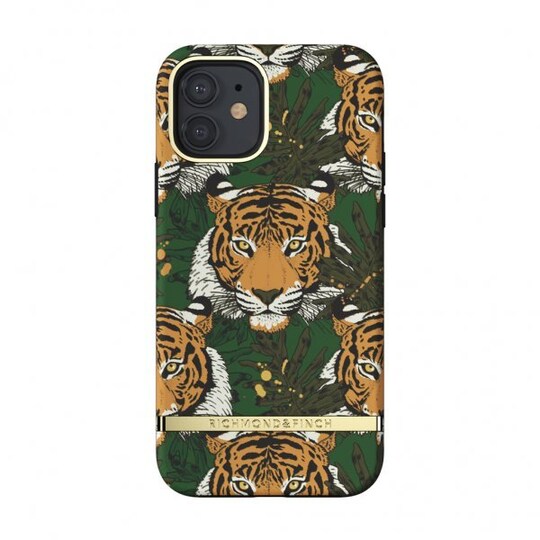 iPhone 12/iPhone 12 Pro Kuori Green Tiger