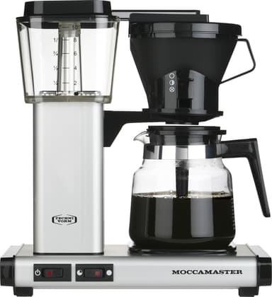 Moccamaster Manual kahvinkeitin 53701 (mattahopea)