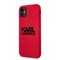iPhone 11 Kuori Stack Logo Musta Punainen