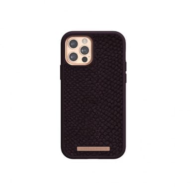 Njord by Elements iPhone 12/iPhone 12 Pro Kuori Salmon Series Aubergine