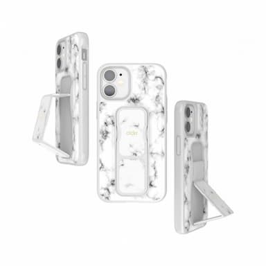 iPhone 12 Mini Kuori GripCase Marble Valkoinen