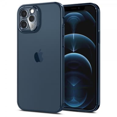 Spigen iPhone 12 Pro Kuori Optik Crystal Chrome Pacific