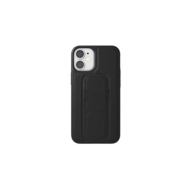Clckr iPhone 12 Mini Kuori GripCase Saffiano Musta