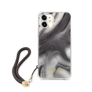 Guess iPhone 12 Mini Kuori Marble Harmaa