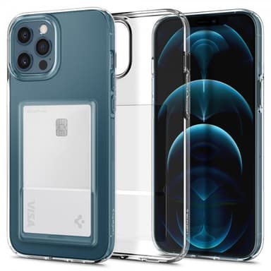 Spigen iPhone 12 Pro Max Kuori Crystal Slot Crystal Clear