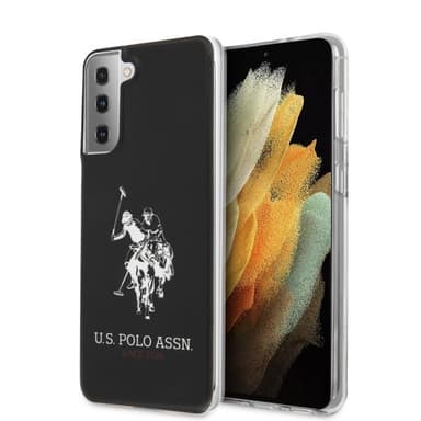U.S. Polo Samsung Galaxy S21 Plus Kuori Logolla Musta