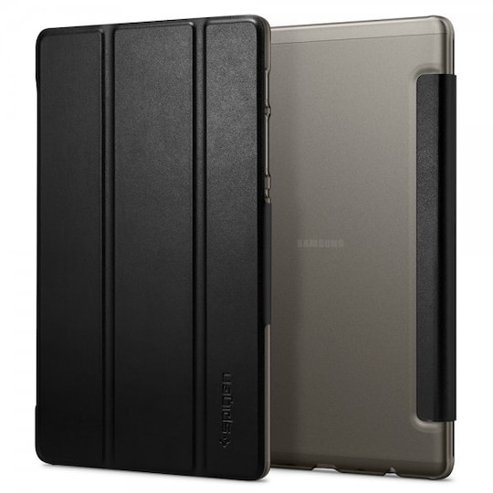 Samsung Galaxy Tab S7 FE T730 T736 Kotelo Smart Fold Musta