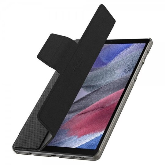 Spigen Samsung Galaxy Tab A7 Lite T220 T225 Kotelo Liquid Air Folio Musta