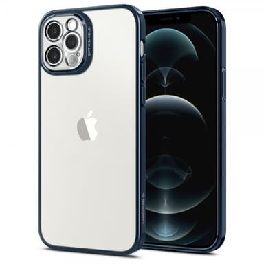 Spigen iPhone 12 Pro Kuori Optik Crystal Chrome Pacific