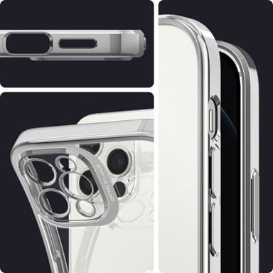 Spigen iPhone 12 Pro Kuori Optik Crystal Chrome Hopea