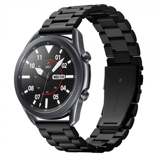 Samsung Galaxy Watch3 45mm/Galaxy Watch3 46mm Ranneke Modern Fit Musta