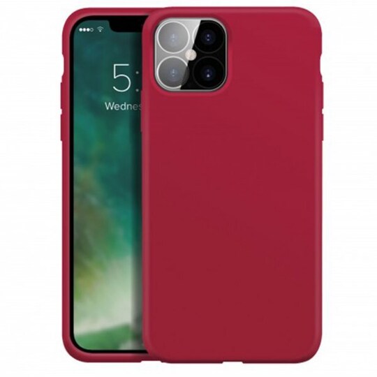 iPhone 13 Pro Kuori Silicone Case Punainen