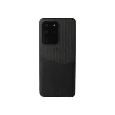 Valenta Samsung Galaxy S20 Ultra Kuori Back Cover Card Slot Musta