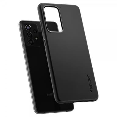 Spigen Samsung Galaxy A52/A52s 5G Kuori Thin Fit Musta