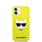 Karl Lagerfeld iPhone 12 Mini Kuori Choupette Fluo Keltainen