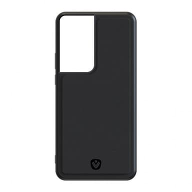Valenta Samsung Galaxy S21 Ultra Kuori Back Cover Snap Leather Musta