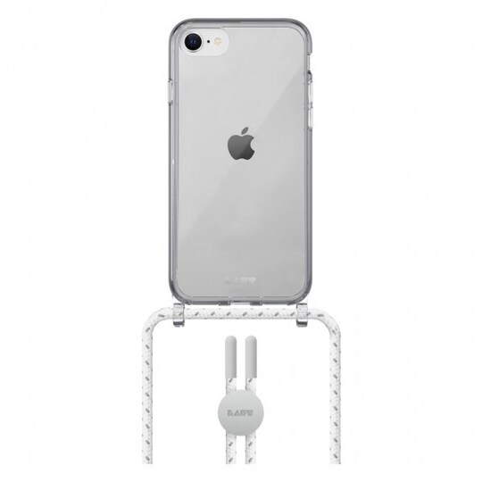 LAUT iPhone 6/6S/7/8/SE Kuori Crystal-X Necklace Ultra Clear