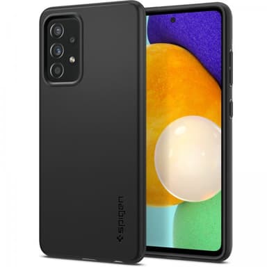Spigen Samsung Galaxy A52/A52s 5G Kuori Thin Fit Musta