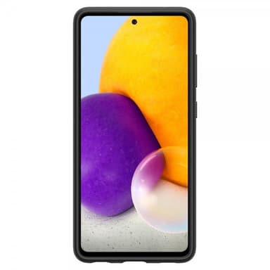 Spigen Samsung Galaxy A72 Kuori Thin Fit Musta
