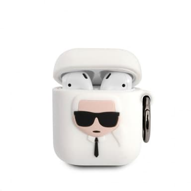 AirPods Kuori Iconic Karl Valkoinen