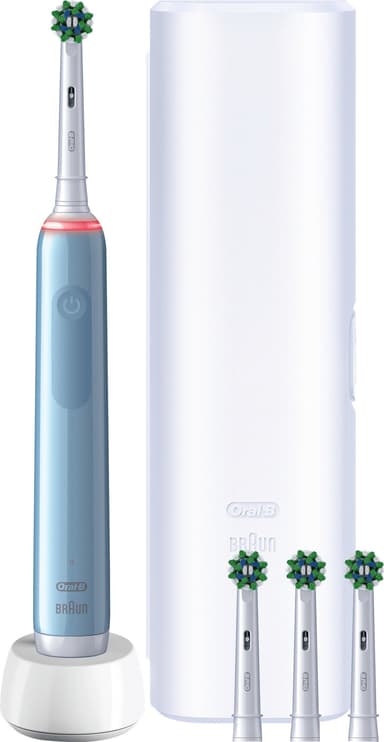 Oral-B Pro3 3700 sähköhammasharja 291176 (vaaleansininen)