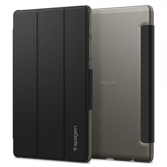 Spigen Samsung Galaxy Tab A7 Lite T220 T225 Kotelo Liquid Air Folio Musta