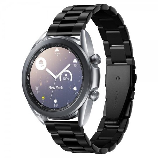 Samsung Galaxy Watch3 41mm/Galaxy Watch 4/Galaxy Watch 4 Classic Ranneke Modern Fit Musta