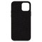 iPhone 12/iPhone 12 Pro Kuori Back Cover Snap Luxe Leather Musta