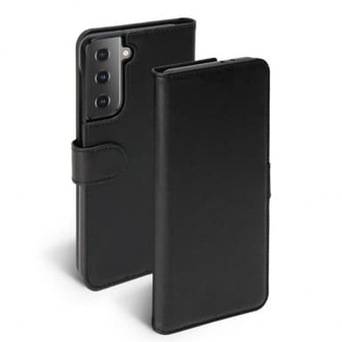 Krusell Samsung Galaxy S21 FE Kotelo PhoneWallet Musta