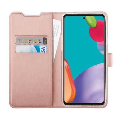 Vivanco Samsung Galaxy A52/A52s 5G Kotelo Classic Wallet Ruusukulta