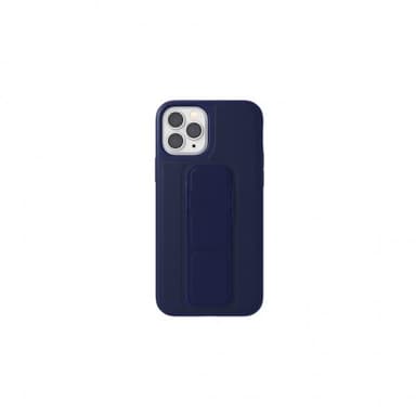 Clckr iPhone 12/iPhone 12 Pro Kuori GripCase Saffiano Sininen