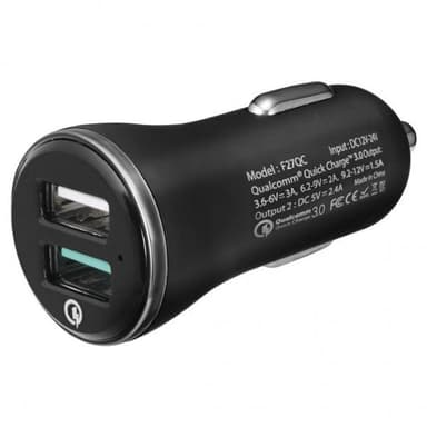 Spigen Autolaturi F27QC QC 3.0 Musta