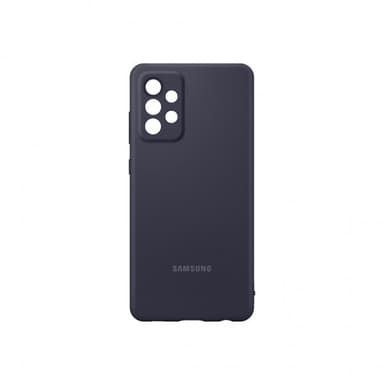 Samsung Original Galaxy A72 Kuori Silicone Cover Musta