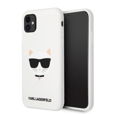 Karl Lagerfeld iPhone 11 Kuori Choupette Valkoinen