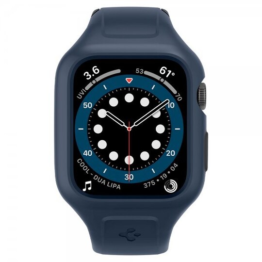 Apple Watch 44mm (Series 4/5/6/SE) Kuori Liquid Air Pro Sininen