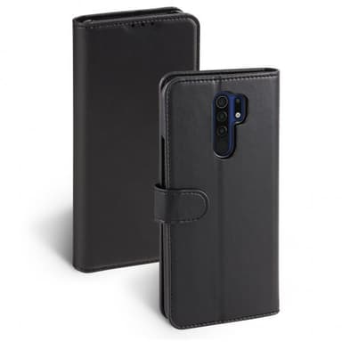 Xiaomi Redmi 9 Kotelo PhoneWallet Musta