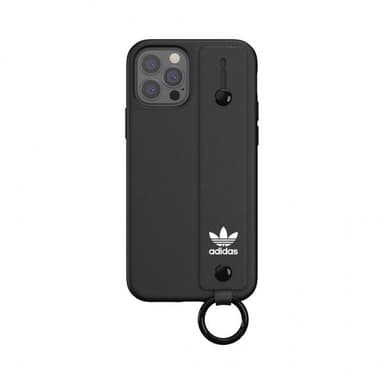 Adidas iPhone 12/iPhone 12 Pro Kuori Handstrap Case Musta