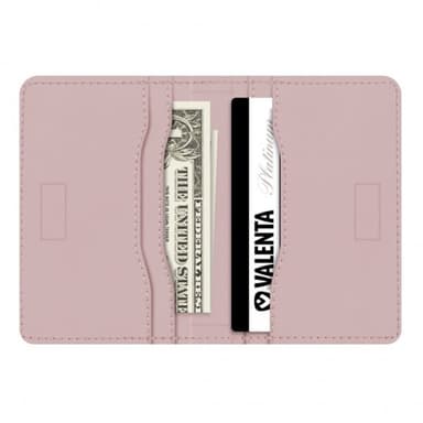Korttipidike Card Wallet Snap Vaaleanpunainen