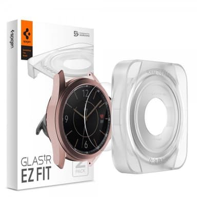 Spigen Samsung Galaxy Watch3 41mm Näytönsuoja GLAS.tR Slim EZ Fit 2 kpl