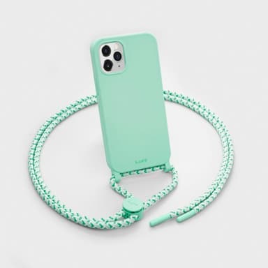 LAUT iPhone 12 Mini Kuori HUEX PASTELS Necklace Spearmint
