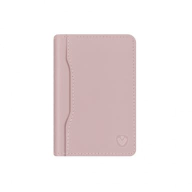 Korttipidike Card Wallet Snap Vaaleanpunainen
