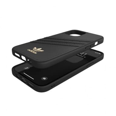 Adidas iPhone 12 Pro Max Kuori Moulded Case PU Premium Musta