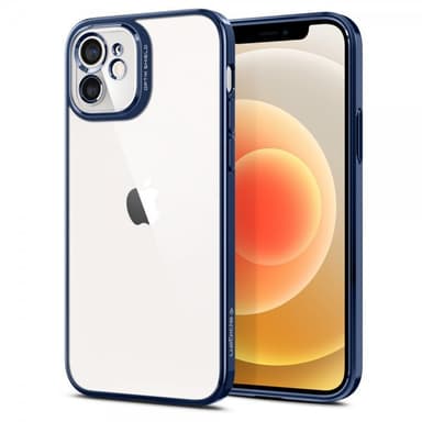 Spigen iPhone 12 Kuori Optik Crystal Chrome Blue