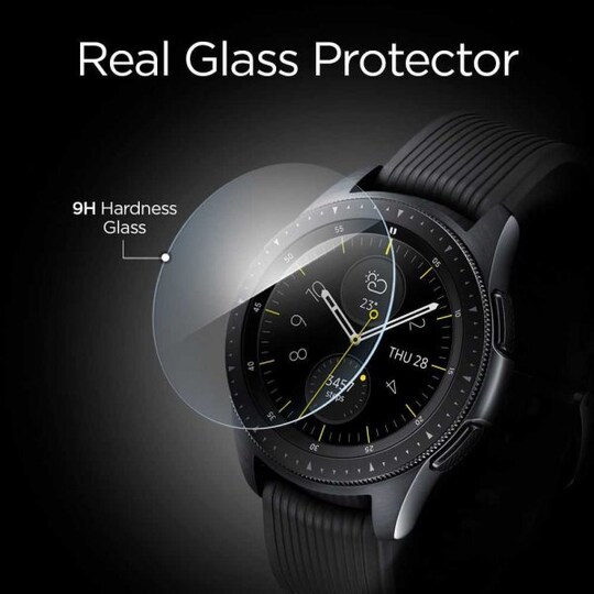 Spigen Samsung Galaxy Watch 46mm Näytönsuoja GLAS.tR Slim 3 kpl