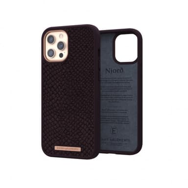 Njord by Elements iPhone 12 Pro Max Kuori Salmon Series Aubergine