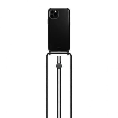 LAUT iPhone 12 Pro Max Kuori Crystal-X Necklace Ultra Black