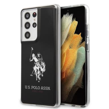 U.S. Polo Samsung Galaxy S21 Ultra Kuori Logolla Musta
