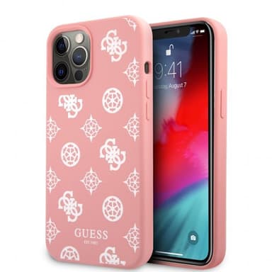 Guess iPhone 12 Pro Max Kuori Peony Vaaleanpunainen